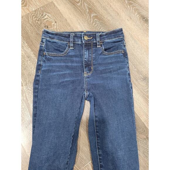 American Eagle Women's Super Hi-Rise Jeggings size 0 Short #P2 - Picture 2 of 8